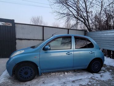 прицеп для автомобиля: Nissan March: 2002 г., 1.3 л, Автомат, Бензин, Седан