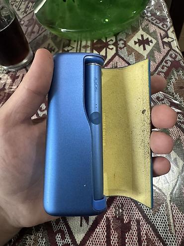 iqos case: IQOS elektron tütün qızdırma cihazı – mavi rəng Məhsulun tərkibi: - — 2