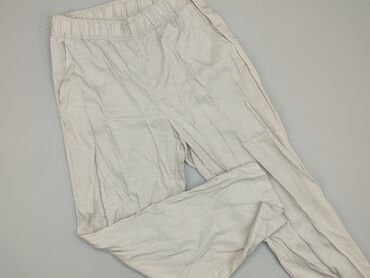 spodnie białe dresowe: Sweatpants, H&M, M (EU 38), condition - Good