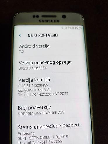 muzika za auto: Samsung Galaxy S6 (SM-G920F), Telefon je ispravan potpuno samo nema — 9