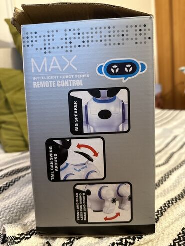 Игрушки: Интерактивная игрушка MAX Intelligent Robot Series с дистанционным at lalafo.kg Игрушки: Интерактивная игрушка MAX Intelligent Robot Series с дистанционным