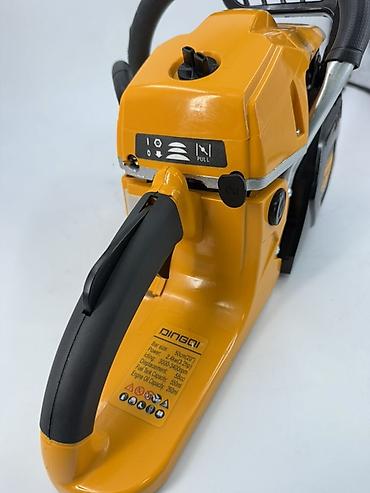 Бензопилы: Бензопила DINGQI ART-45020 Год гарантия доставка бесплатная 24/7 - — 6