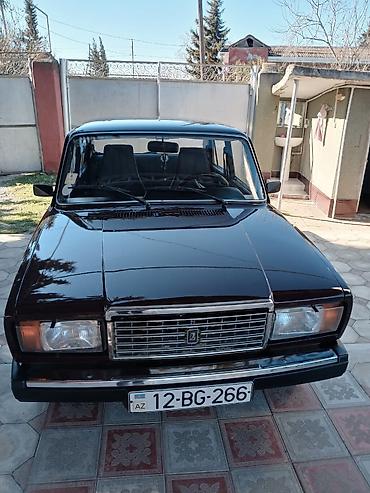 VAZ (LADA): VAZ 2107 sedan - Rəng: tünd bordo (bodi və kapot altı eyni rəngdə) - — 34