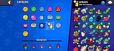 ikona: Brawl Stars hesabı – zəngin kosmetik kolleksiya - Kataloq bölməsi — 3
