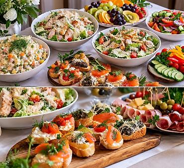 🍽️ ВЫЕЗДНЫЕ БАНКЕТЫ И ОРГАНИЗАЦИЯ БАНКЕТОВ НА ДОМУ 🎉 Хотите красиво и