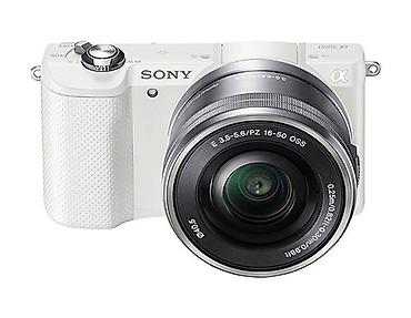 sony видеокамера: Беззеркальная камера Sony Alpha (серия A5000) в белом цвете Б/У.Без — 1