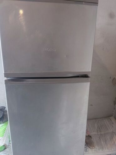норд бенц: Б/у Side-By-Side (двухдверный) цвет - Серый холодильник Nord