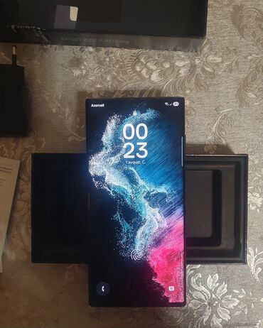 Samsung: Samsung Galaxy S22 Ultra, 256 GB, rəng - Qara, Sənədlərlə — 12