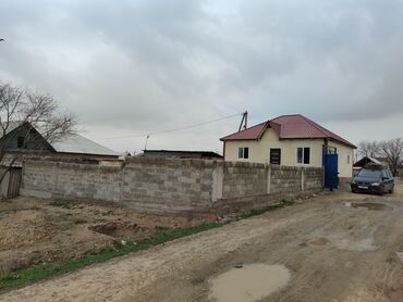 продам дом киргизия 1: 100 м², 4 комнаты, Свежий ремонт Без мебели