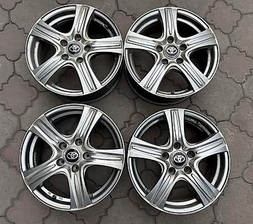 Литые Диски R 16 Toyota, Комплект, отверстий - 5, Б/у