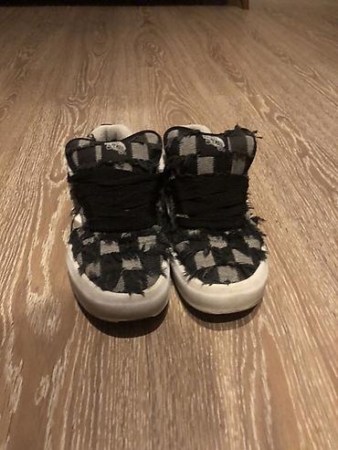 Мужская обувь: Məhsul: Checkerboard dizaynlı skeyt stili idman ayaqqabısı - Rəng və — 3