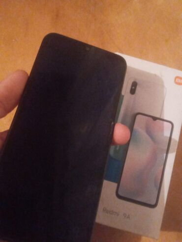 2 ci əl telefonlar: Xiaomi Redmi 9A, 32 GB, rəng - Qara, 
 Face ID