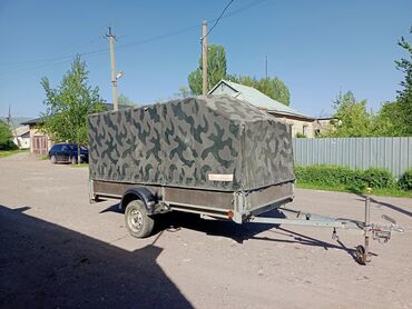 Прицепы и полуприцепы: Прицеп, Тентованный, Б/у