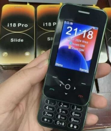 nokia e52 new: I18 Pro Slide telefon (nov) Moderan telefon sa kliznim dizajnom i