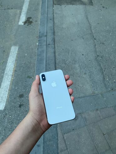 ayfon6 qiymeti: IPhone X, 256 GB, Ağ, Face ID