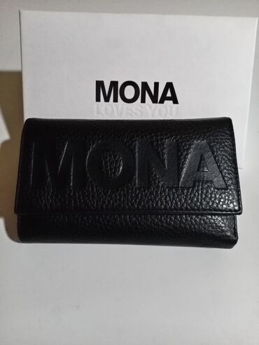 duks i kozna jakna: Women's wallet, Mona, Material: Leather