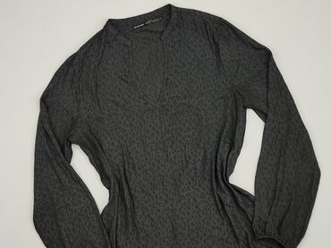 bluzki czarne z długim rękawem: Blouse, M (EU 38), condition - Very good