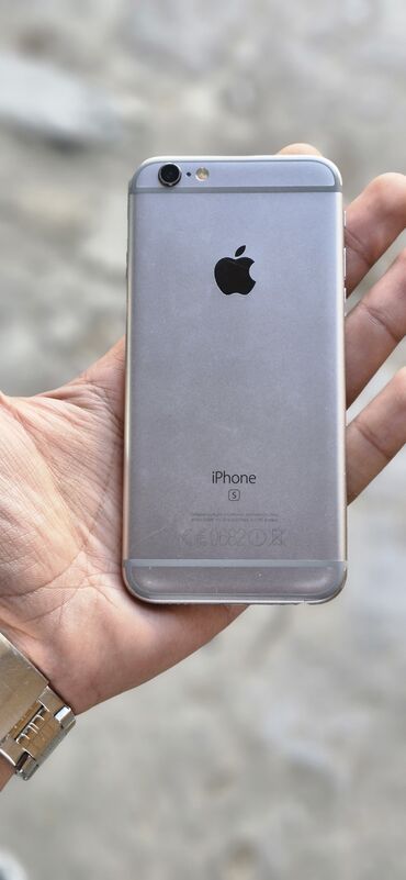 iphone 6 s baku: IPhone 6s, 64 GB, Gümüşü, Barmaq izi, Face ID