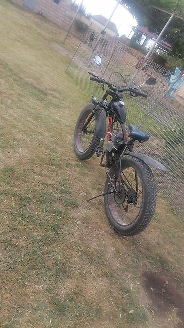 velsiped: Motorlu fatbike velosiped - Çərçivə: FUNGI yazılı dağ/fatbike — 3
