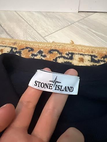 стон айленд: Свитшот Stone Island, чёрный - Модель: классический свитшот без — 2