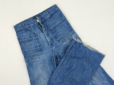 stradivarius spodnie w paski: H&M, Jeansy damskie, rozmiar XS