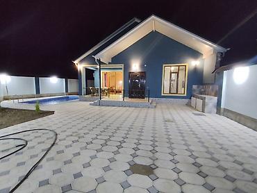 qəbələ ev satışı: 105 kv. m, 3 otaqlı, Hovuzlu, Kanalizasiya, Kombi, Qaz — 7