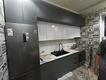 Кухонные гарнитуры: Угловой кухонный гарнитур в современном минималистичном стиле - — 7