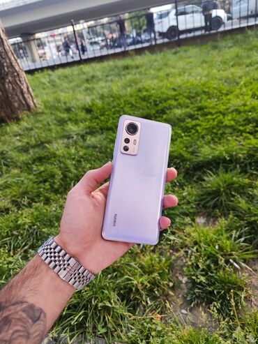 Xiaomi: Xiaomi Mi 12X, 128 GB, rəng - Çəhrayı, 
 Barmaq izi, Face ID