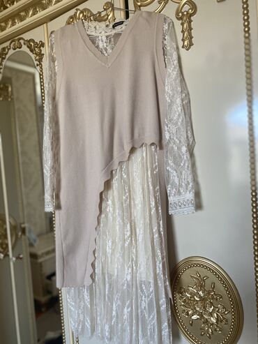 Вечерние платья: Вечернее платье, Миди, Dior, S (EU 36)