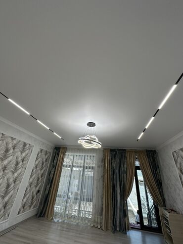 Натяжной потолок: Натяжной потолок Глянцевое Монтаж — 12