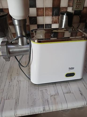 soğan cəkən: Beko ətçəkmə maşını – model MMP 7220 W - Güc: 600 W (220–240 V, 50–60 — 5