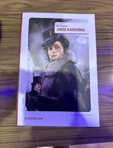 Художественная литература: Məhsul: Kitab – Lev Tolstoy “Anna Karenina” Xüsusiyyətlər: - Janr