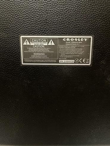 rant ace: Портативный виниловый проигрыватель в чемоданчике Crosley - — 5