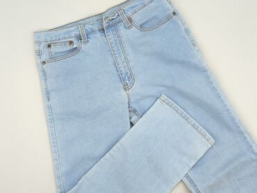 brązowe spodnie woskowane stradivarius: Jeanswear, Jeansy damskie, rozmiar M