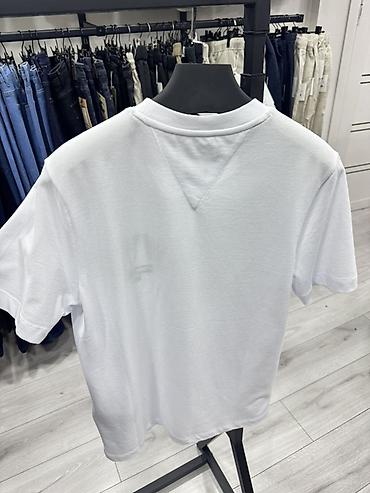 tommy helfiger: Мужская футболка, S, M, L, Tommy Hilfiger, Новый, цвет - Белый, Самовывоз — 5