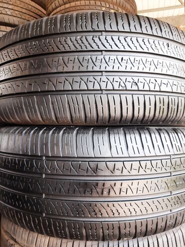 шины и диски: Шины 215 / 55 / R 17, Лето, Б/у, Пара, Pirelli