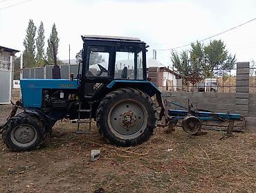Тракторы МТЗ (Беларус): Модель: 82.1 экспортный, Б/у, 2012 г., С пресс-подборщиком — 1
