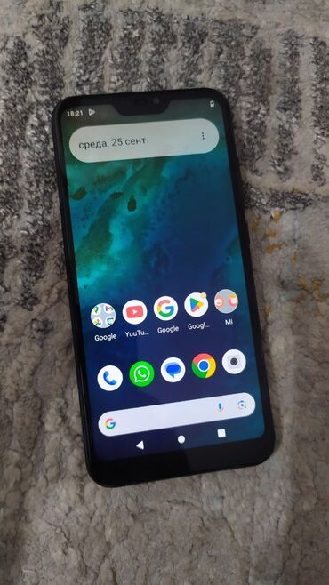 mi 9 se: Xiaomi, Mi A2 Lite, Колдонулган, 32 GB, түсү - Кара, 2 SIM