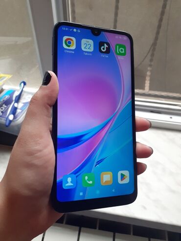 Xiaomi: Xiaomi Redmi 7, 32 GB, rəng - Göy, 
 Barmaq izi, İki sim kartlı