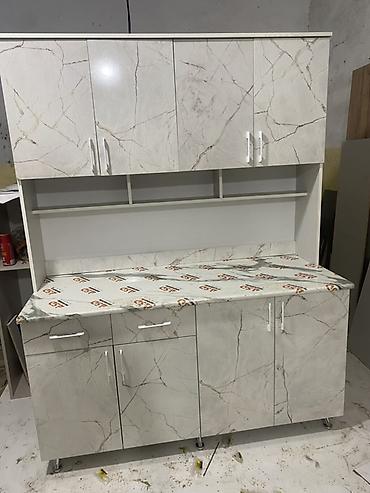 Кухонные гарнитуры: Кухонный гарнитур, Новый, цвет - Серый, МДФ, Бесплатная доставка, Платная доставка, Самовывоз — 7