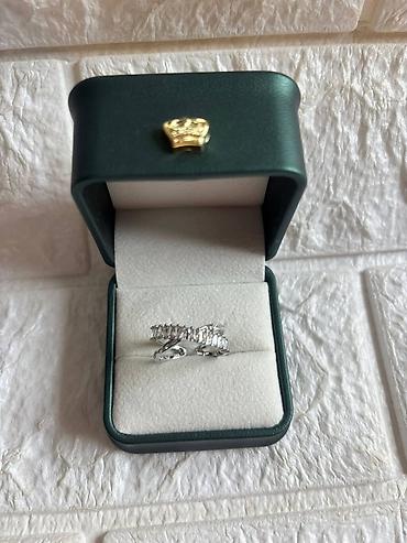 Prstenje: Prstenovi sa cirkonima podesivi– elegantni modeli. - Boja metala — 4