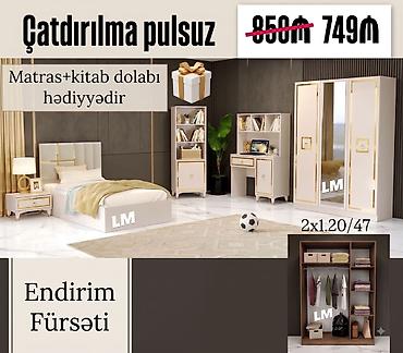 Gənc oda🤴 👸🏼ÇARPAYI+DOLAB+Yazı masası 💥 Yeni və sifarişlə Qiymət lalafo.az -da Gənc oda🤴 👸🏼ÇARPAYI+DOLAB+Yazı masası 💥 Yeni və sifarişlə Qiymət