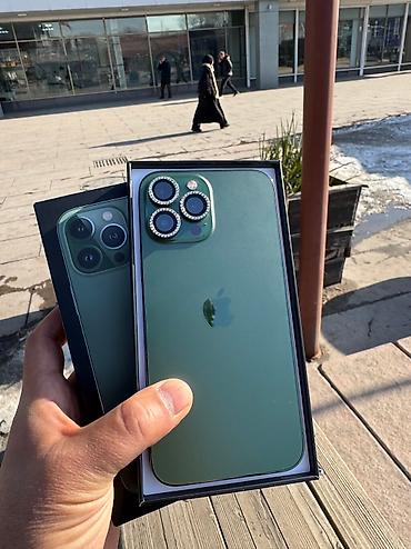Apple iPhone: IPhone 13 Pro Max, Б/у, 256 ГБ, Alpine Green, Зарядное устройство, Коробка, Чехол, В рассрочку, 100 % — 11