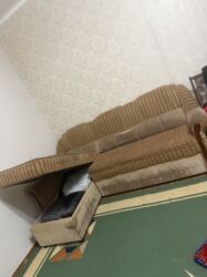 диваны двухместные: Бурчу бар диван, Бүктөө, Эки кишилик