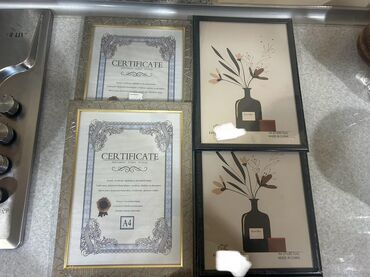 Şəkil və rəsmlər üçün çərçivələr: Çərçivə А4 (21 x 29.7 sm) — 2