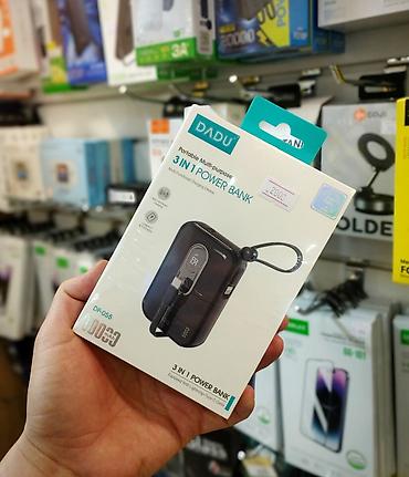 Внешние аккумуляторы: Пауэрбанки 10 000 мА·ч — быстрая зарядка 22.5 Вт. проводные и — 9