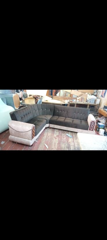 Sifarişlə mətbəx mebeli: Sifarişlə mətbəx dəsti, Özü çəkən petlələr, MDF, Kredit var — 29