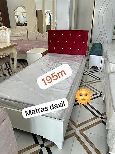 dosek matras: Yeni, Təknəfərlik çarpayı, Matras ilə — 1