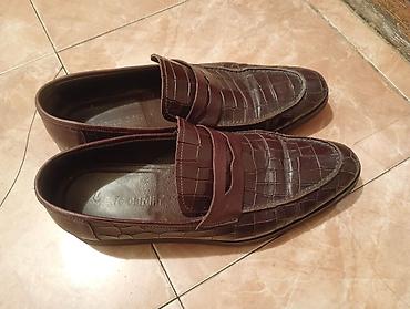 kisi lofer: Məhsul: Qəhvəyi klassik kişi loafers ayaqqabısı - Model: Loafer — 1