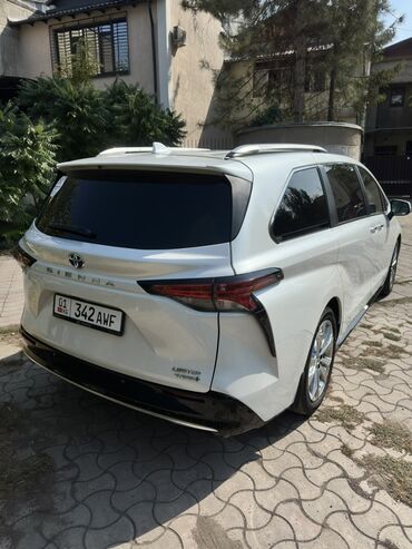 Toyota: Toyota Sienna: 2021 г., 2.5 л, Автомат, Гибрид, Минивэн — 7